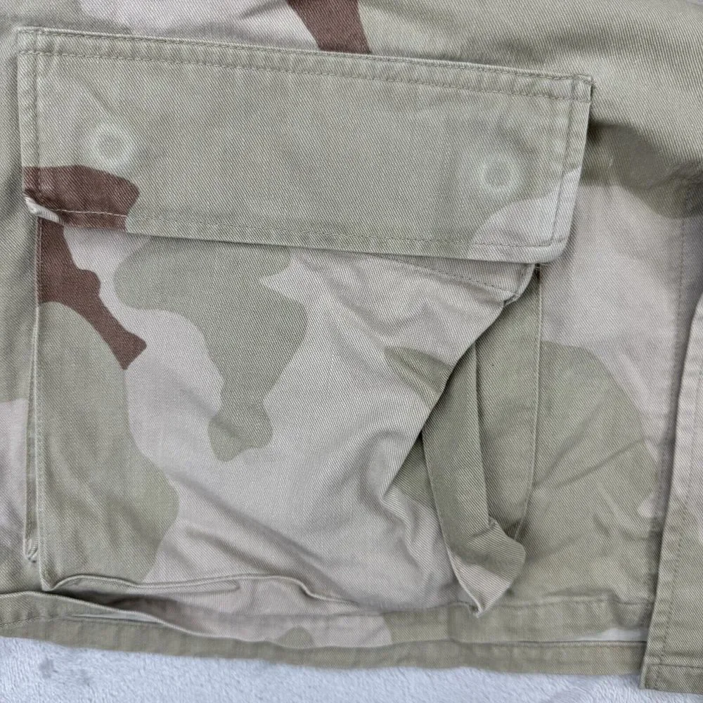 USAF Air Force 1995 Field‎ Jacket M65 Desert Camo Men Coat Large Regular VTG